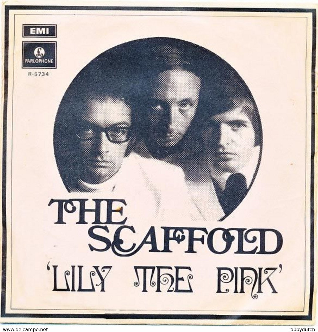 * 7" * THE SCAFFOLD - LILY THE PINK (jukebox Single) Holland 1968 - Disco, Pop