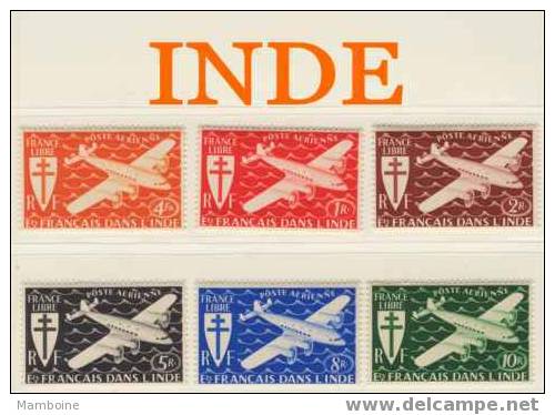 Inde.pa 1/6 .neuf Sans Trace X X .6 Valeurs- Serie Compl. - Ungebraucht