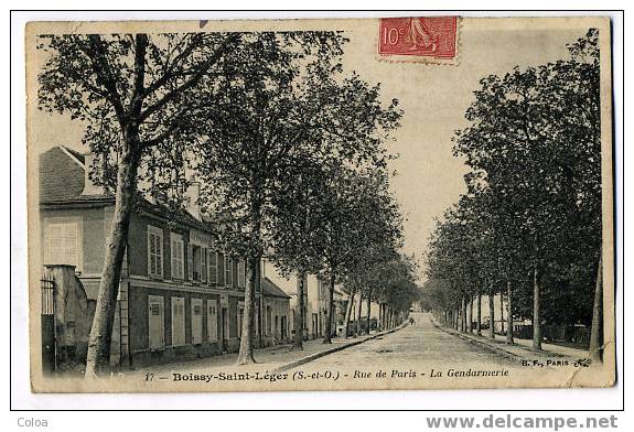 Boissy Saint Léger Rue De Paris La Gendarmerie - Boissy Saint Leger