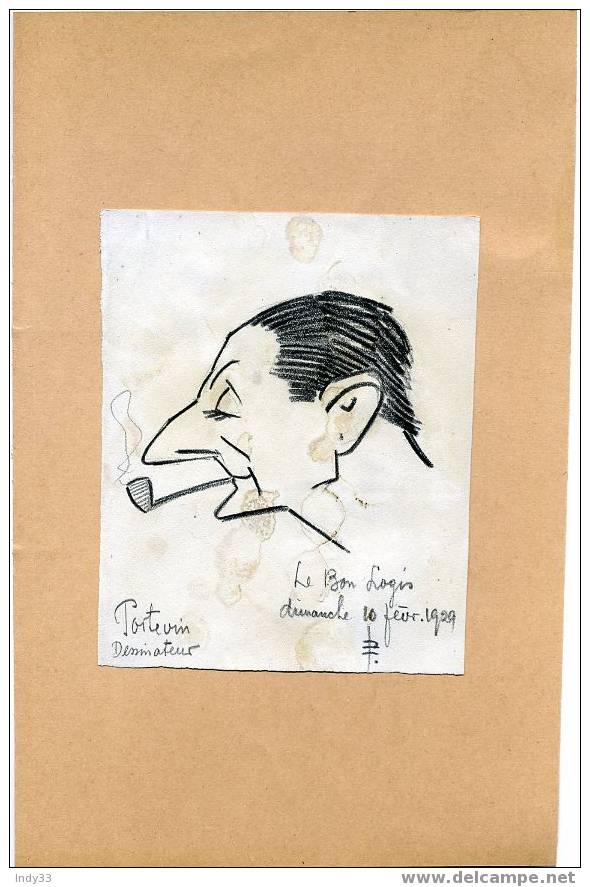 "POITEVIN, DESSINATEUR" - Dessins