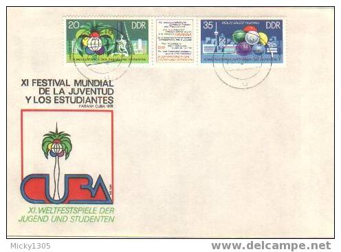 DDR / GDR - FDC Mi-Nr 2345/2346 (F144)- - 1971-1980