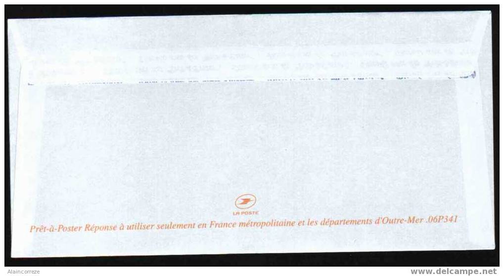 Entier Postal PAP Réponse Fondation Recherche Médicale Autorisation 34093 Melun Seine Et Marne  N° Au Dos: 06P341 - PAP: Ristampa/Lamouche