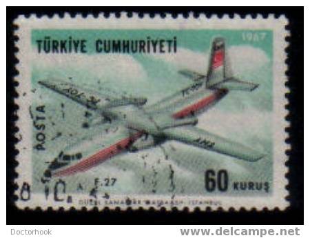 TURKEY   Scott   # C 40  F-VF USED - Poste Aérienne