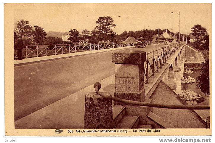 SAINT AMAND MONTROND - Le Pont Du Cher - Saint-Amand-Montrond