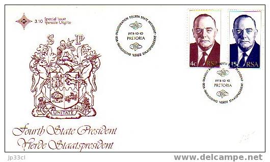 Enveloppe Spéciale "Fourth State President - Vierde Staatspresident" Du 10/10/1978 - Autres & Non Classés