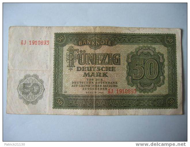 ALLEMAGNE DDR     /   50 MARK   PICK 14B - 50 Deutsche Mark