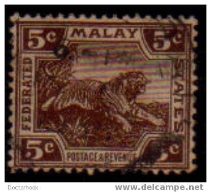 MALAYA   Scott   #  59  F-VF USED - Federated Malay States