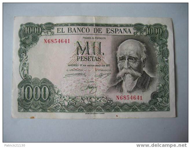 ESPAGNE  /  1000 PESETAS  PICK 154 - 1000 Pesetas