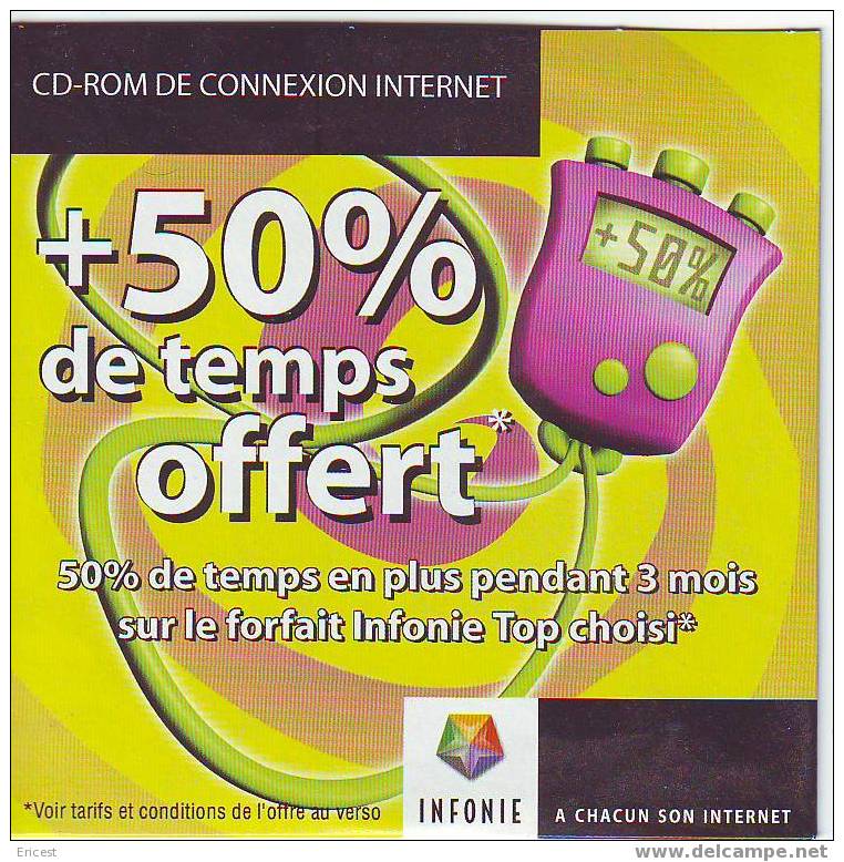 KIT INTERNET INFONIE +50% DE TEMPS OFFERT - Internetanschluss-Sets