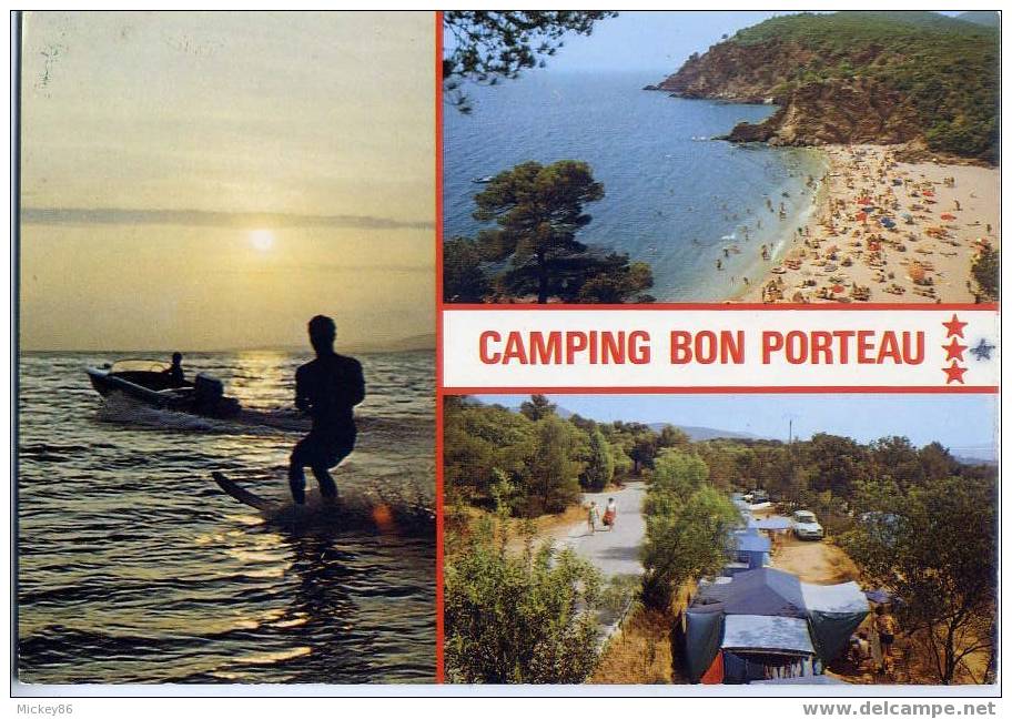 CAVALAIRE Sur Mer--Camping-Caravaning BON-PORTEAU,cm éd De France - Cavalaire-sur-Mer