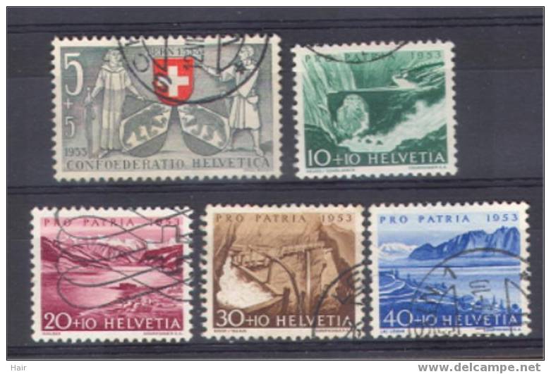 Suisse 531/35 (o) - Used Stamps