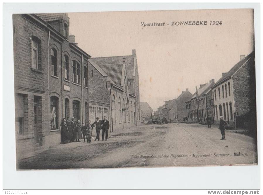 Zonnebeke - Yperstraat 1924 - Zonnebeke