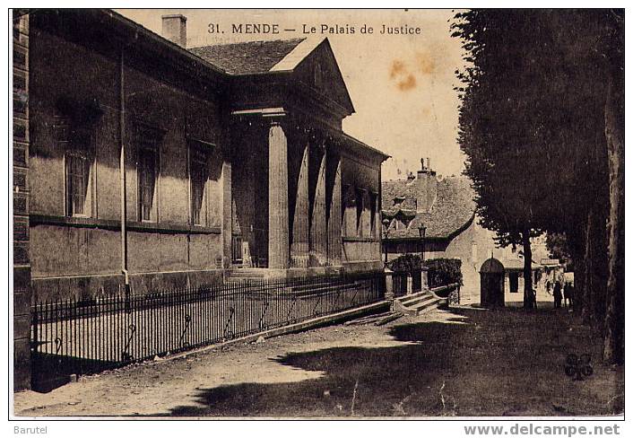 MENDE - Le Palais De Justice - Mende