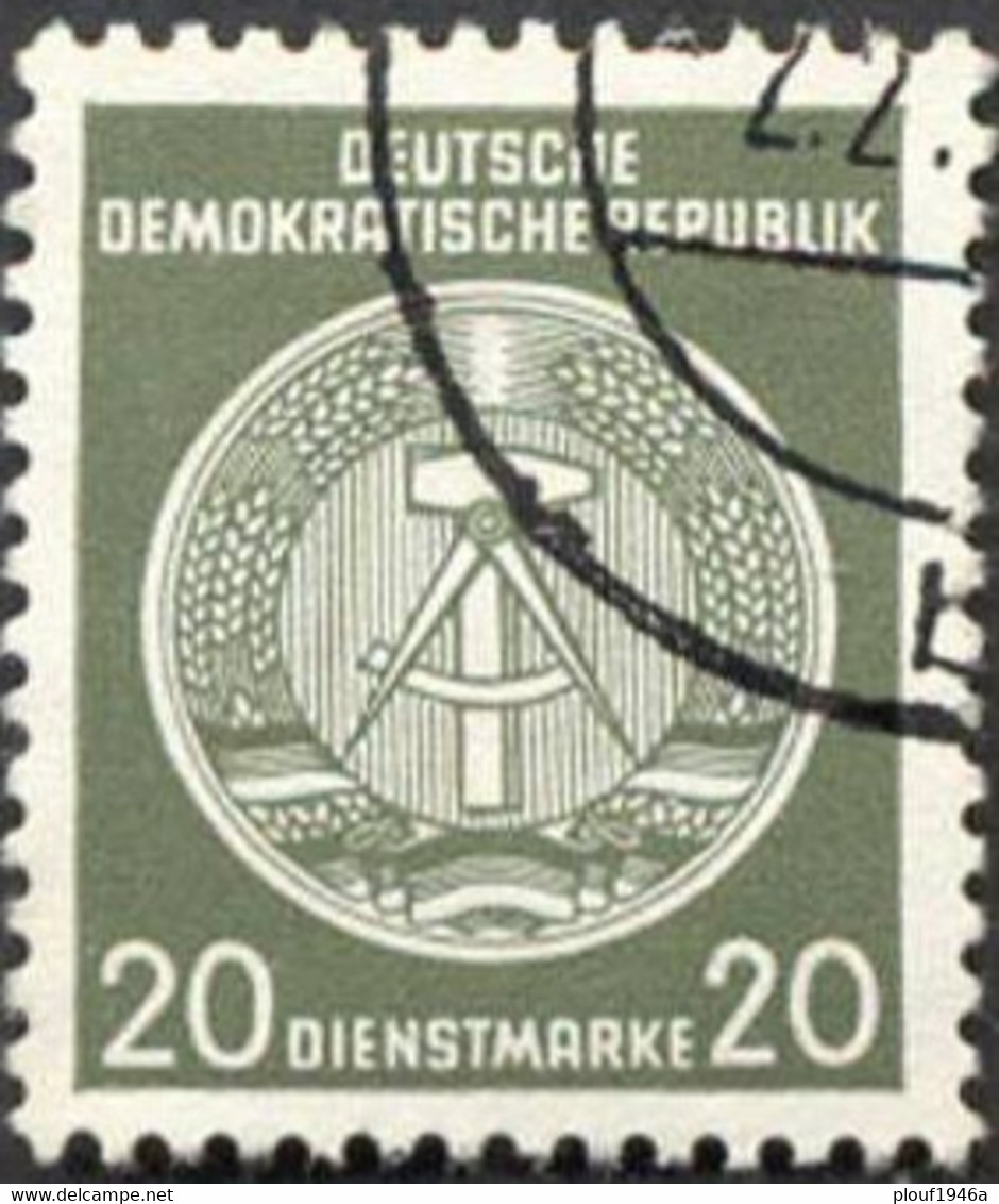 Pays :  24,6 (Allemagne Orientale) Yvert Et Tellier N°: S  22 (o) - Used
