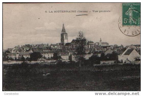 CPA De LA SOUTERRAINE - Vue Générale. - La Souterraine