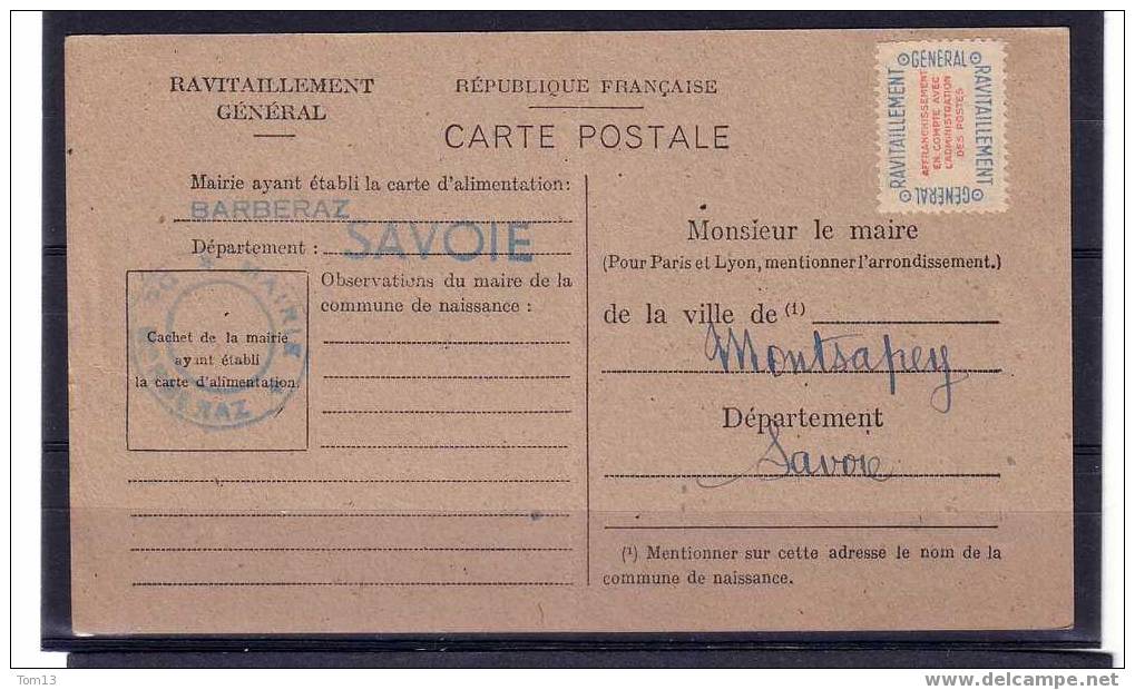 France, Service N° 15Aa Sur Carte Questionnaire - Lettres & Documents