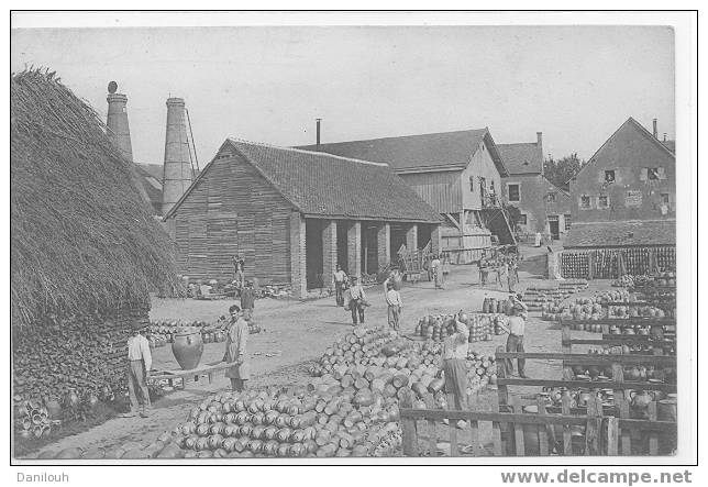 72 // SARTHE / MALICORNE SUR SARTHE / Fabrique De Poterie / Bouveret édit / Collection Adolphe Renard / - Malicorne Sur Sarthe