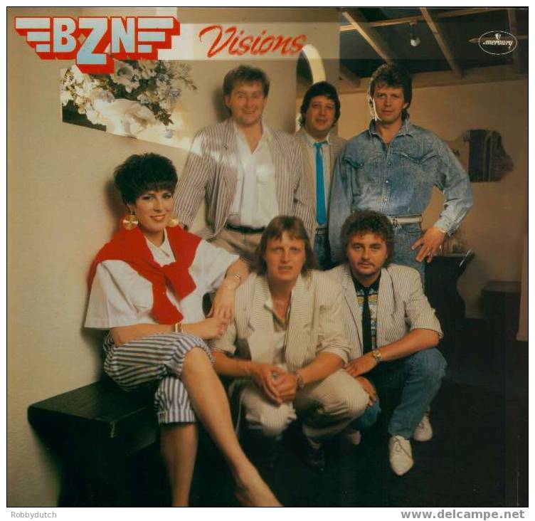 * LP * BZN - VISIONS (Nederpop 1987) - Disco & Pop