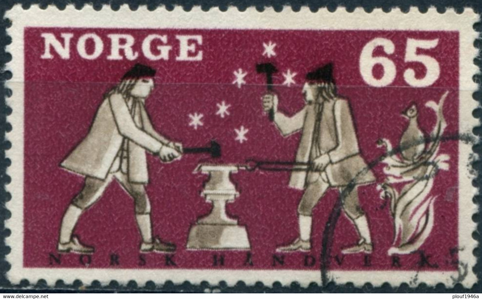 Pays : 352,03 (Norvège : Olav V)  Yvert Et Tellier N°:   518 (o) - Used Stamps