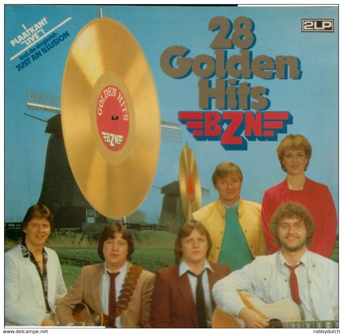 * 2LP * BZN - 28 GOLDEN HITS  (Nederpop 1983) - Disco, Pop