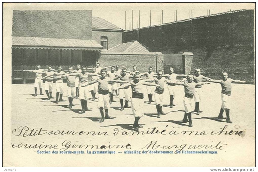 Woluwe-St-Lambert - Institut Royal Des Sourds-muets Et Des Aveugles - La Gymnastique - Woluwe-St-Lambert - St-Lambrechts-Woluwe