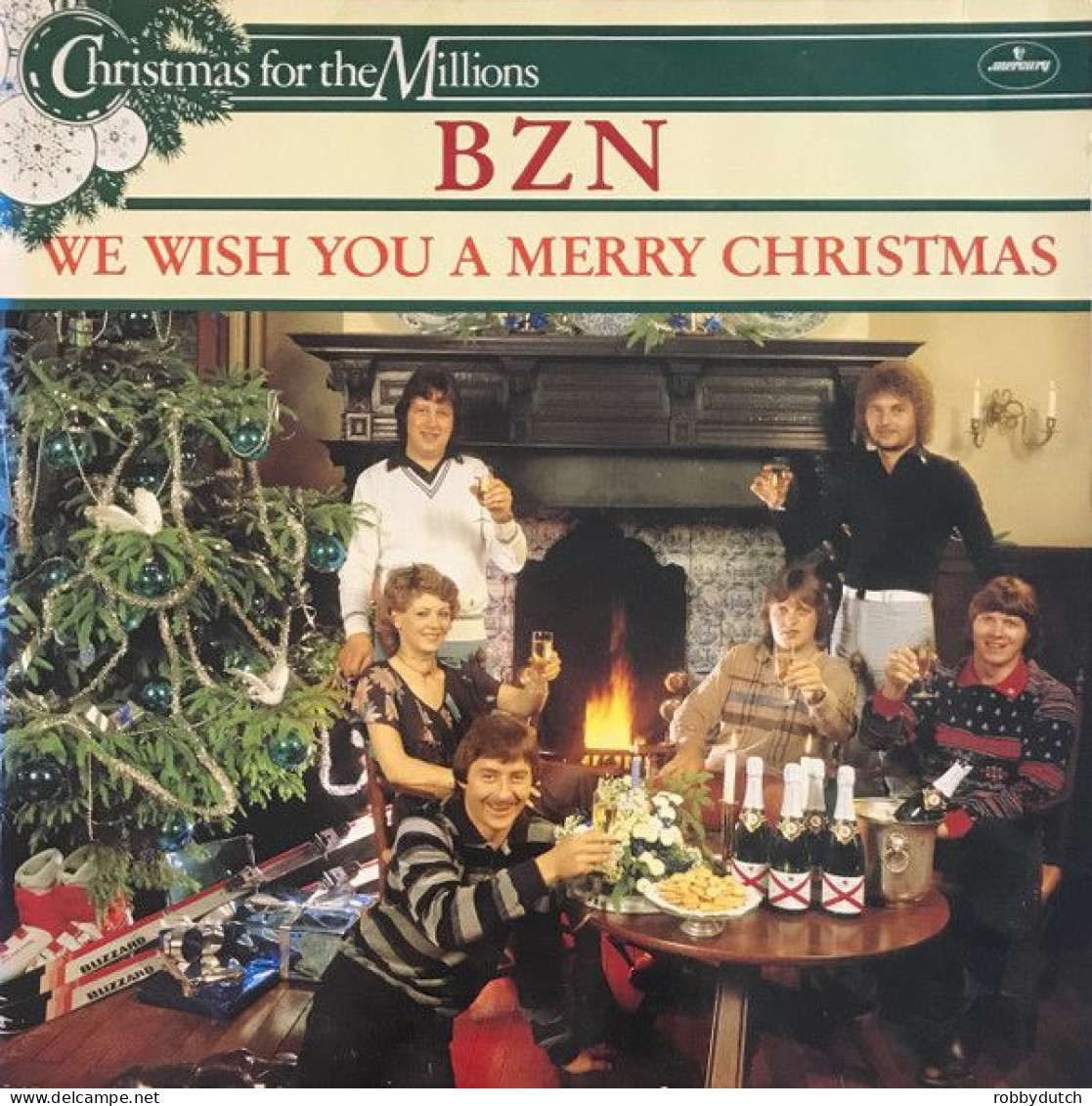 * LP * BZN - WE WISH YOU A MERRY CHRISTMAS (Christmas For The Millions) 1981 - Christmas Carols