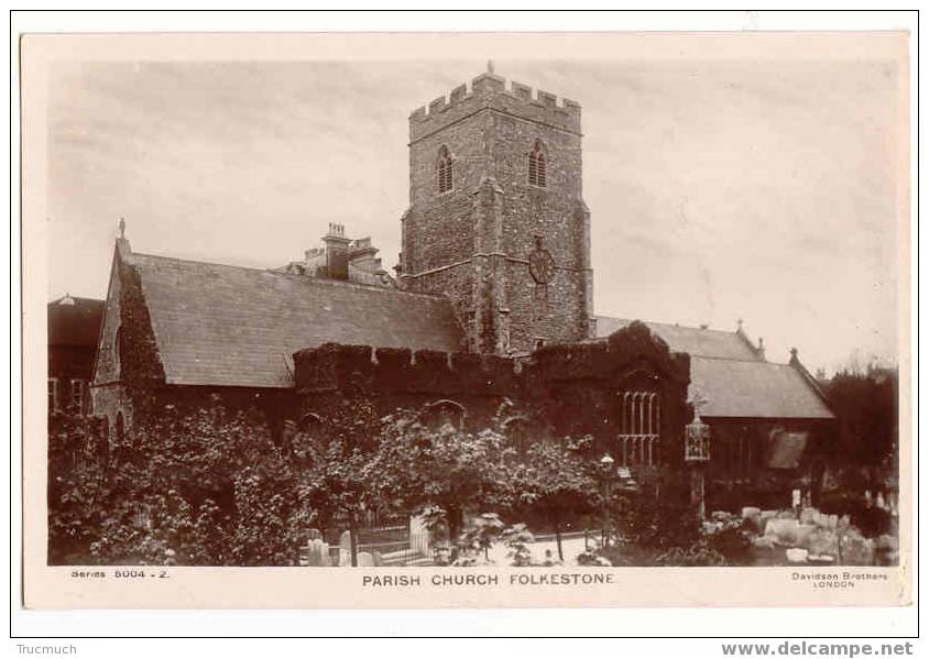 B2366 - FOLKESTONE - Parisch Church - Folkestone