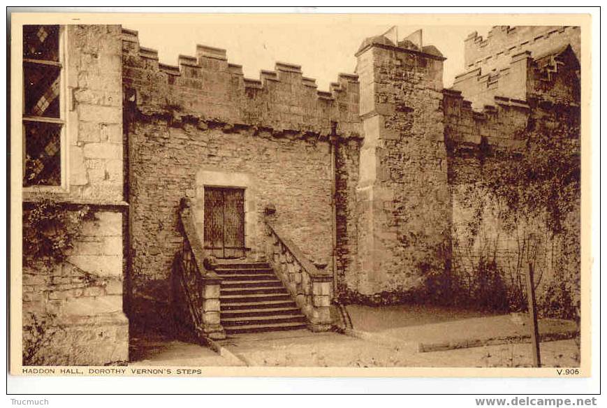 B2515 -  HADDON HALL - Dorothy Vernon's Steps - Derbyshire