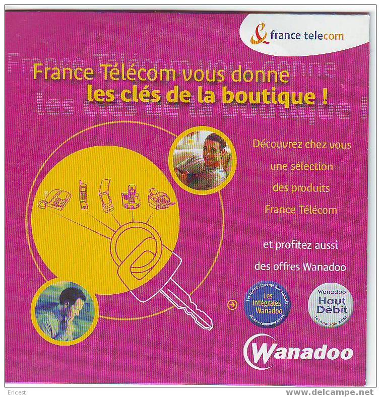 KIT INERNET WANADOO LES CLES DE LA BOUTIQUE - Connection Kits