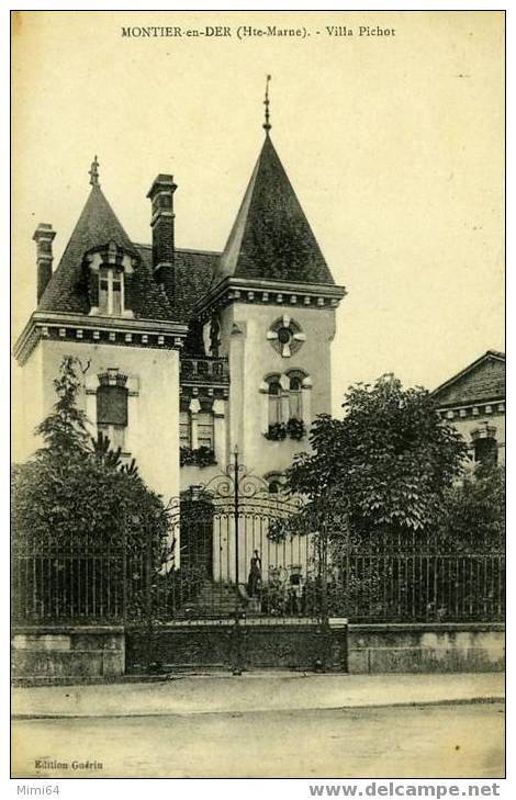 D.52. MONTIER -EN- DER .-  VILLA  PICHOT. - Montier-en-Der