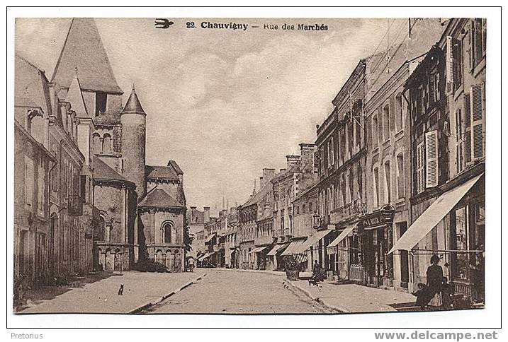 *** DEPT 86 . CHAUVIGNY . RUE DES MARCHES *** - Chauvigny