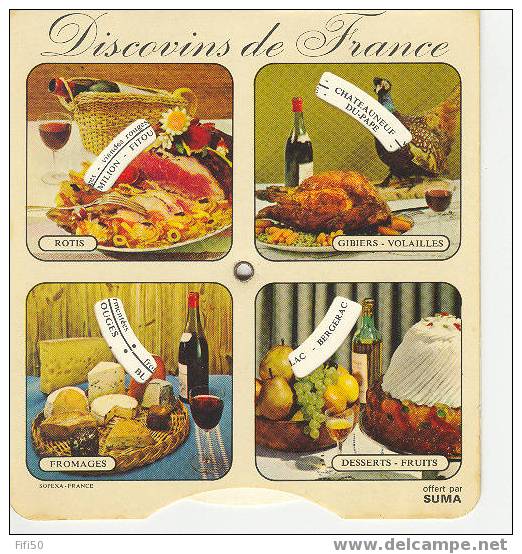 Discovins De France Offert Par Suma. Pour Marier Gastronomie Et Oenologie - Andere & Zonder Classificatie