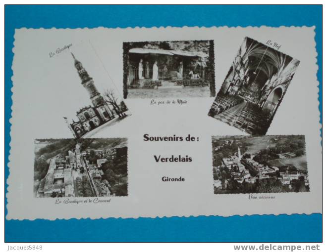 33) Verdelais -souvenirs De Verdelais -   - Tres Belle Carte - Verdelais