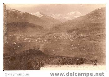 Carte De Argeles-gazost (vallée Et Vue Générale D'argeles) - Argeles Gazost