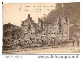Carte De Clermont-en-argonne (la Rue De L'observatoire) - Clermont En Argonne