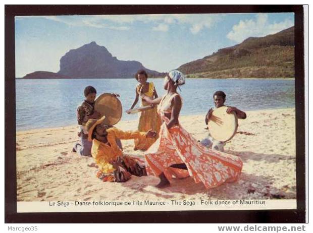 006241 île Maurice Mauritius  Le Séga Danse Folklorique édit.technic Studio - Mauritius