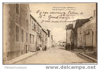 Carte De Chateauvillain (rue De Richebourg Et Rue Thiers) - Chateauvillain