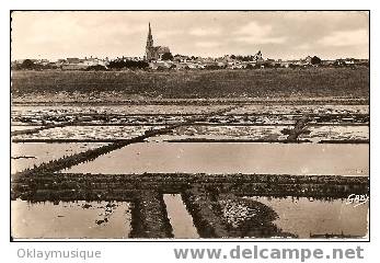 Carte De Bourgneuf-en-retz  (les Marais Salant Et Panorama Sur Le Pays) - Bourgneuf-en-Retz