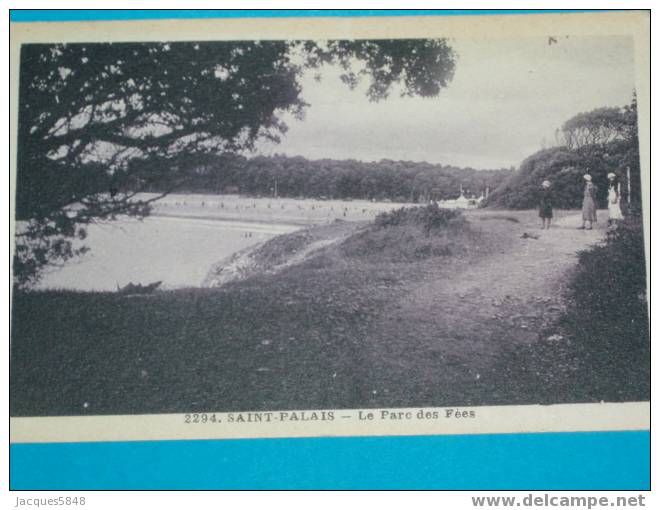 17) St-palais-sur-mer - N°2294 - Le Parc Des Fées -  - Tres Belle Carte - Autres & Non Classés