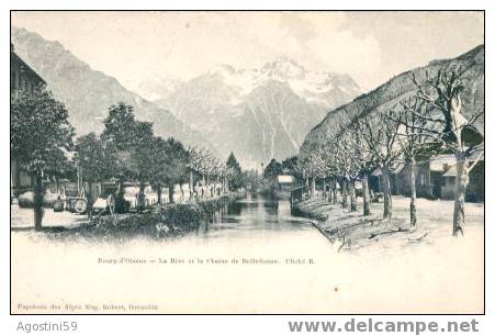 Bourg-d´oisans - La Rive Et La Chaine De Belledonne. - Bourg-d'Oisans