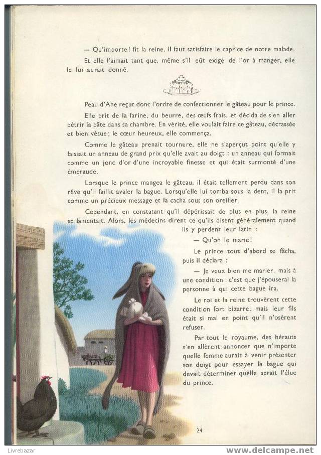 Ancien CENDRILLON Et Autres Contes De PERRAULT Présenté Et Raconté Par Jeanne Cappe Illustré Par J.C HUENS - Casterman