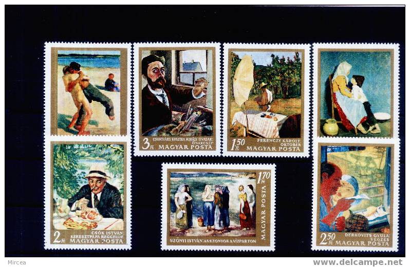 C910 - Hongrie Yv.no. 1931/7 Neufs** - Unused Stamps