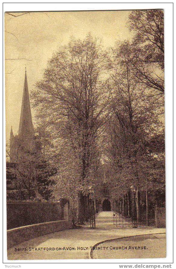 B2595 - STRATFORD-ON-AVON - HOLY TRINITY CHURCH AVENUE - Stratford Upon Avon