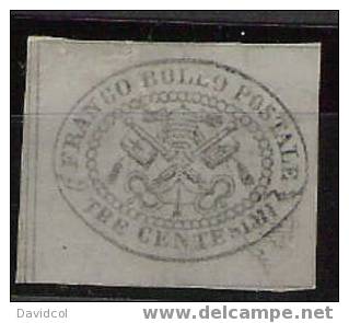 Q624 - ROMAN STATES -1867- SC:#13 - NEW - SEE SCAN PLEASE.SCV:US$ 625.00 ++ - Kirchenstaaten