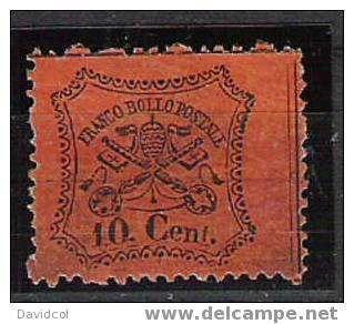 Q626 - ROMAN STATES - 1868 - SC:# 22b, 24, 25b. - NEWS - SEE SCAN PLEASE.SCV:US$ 115.00 ++ - Kerkelijke Staten