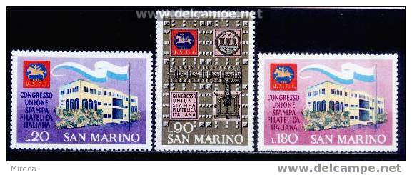 Saint-Marin 1971 - Yv.no.784/6 Neufs** - Unused Stamps