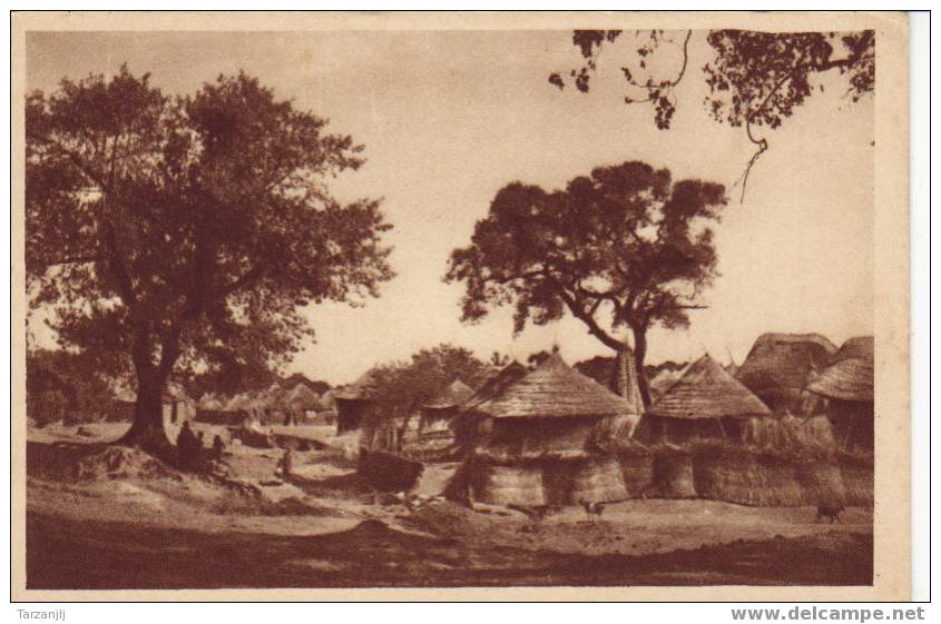 CPA De Kandi ( Bénin ): Le Village Indigène. - Benin