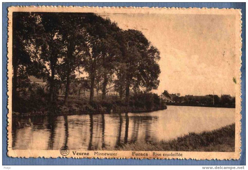 * Veurne - Furnes * (Albert) Minnewater, Rive Ensoleillée, Vieux - Veurne