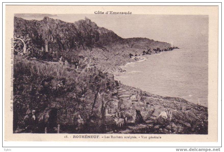 ROTHENEUF - Les Rochers Sculptés - Vue Générale - Rotheneuf