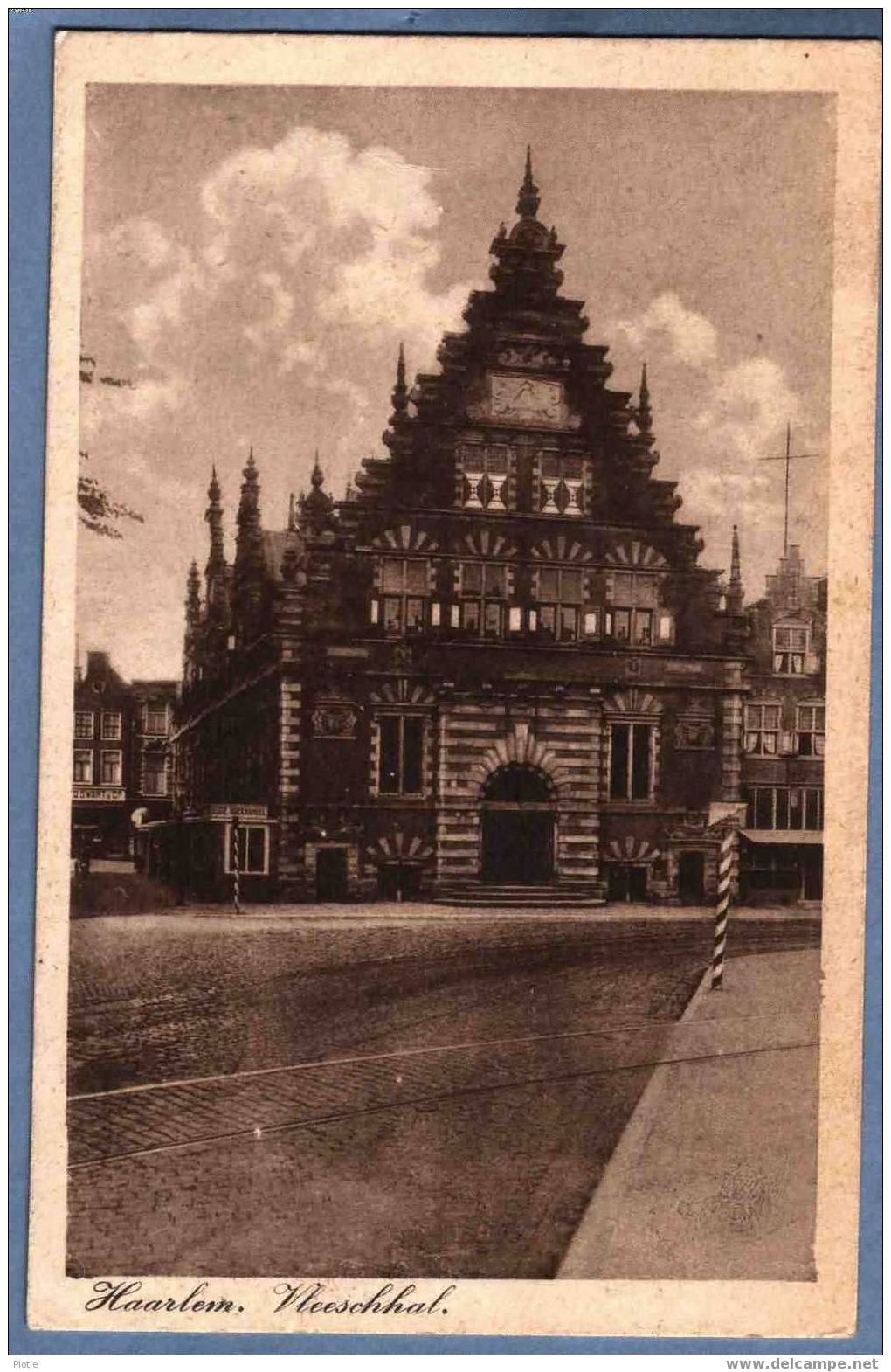 * Haarlem (Noord Holland) * Vleeschhal, Vleeshuis, Maison De Viande, Tram Spoor, Vieux Photo - Haarlem